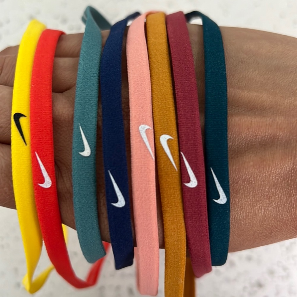 New without tags - Nike thin headbands set of 8